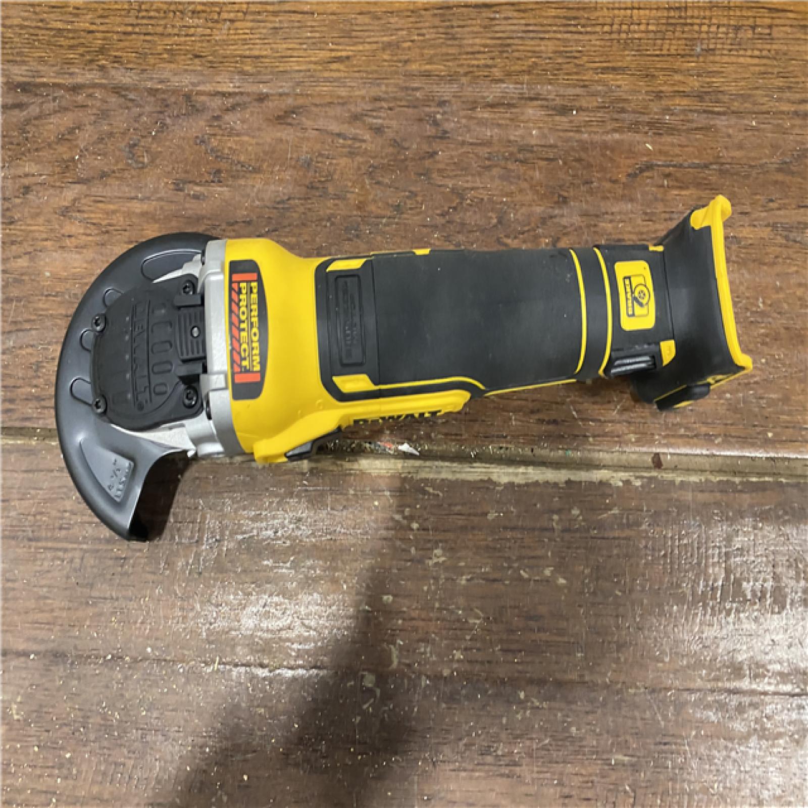 AS-IS DeWalt DCG405B 20V Max XR 4.5-Inch Slide Switch Small Angle Grinder (Tool Only)