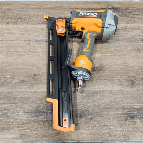AS-IS Ridgid 21-Degree 3-1/2 in. Round-Head Framing Nailer (New Open Box)