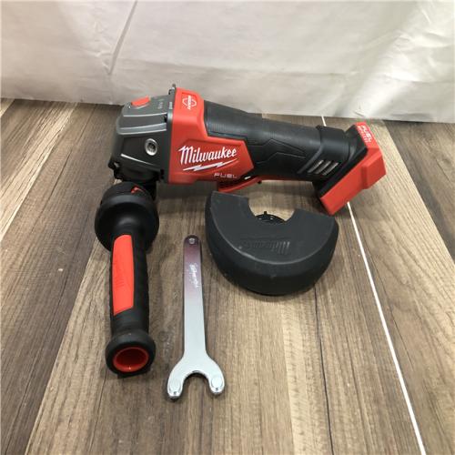 AS-IS Milwaukee FUEL 18V Lithium-Ion Brushless Cordless 4-1/2 in./5 in. Grinder w/Paddle Switch (Tool-Only)