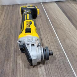 AS-IS DeWalt DCG405B 20V Max XR 4.5-Inch Slide Switch Small Angle Grinder (Tool Only)