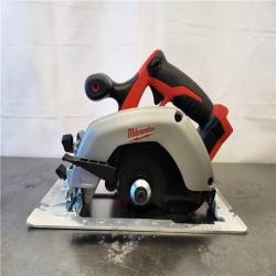 AS-IS- Milwaukee 18V Lithium-Ion Cordless 6-1/2 in. Circular Saw (Tool-Only)