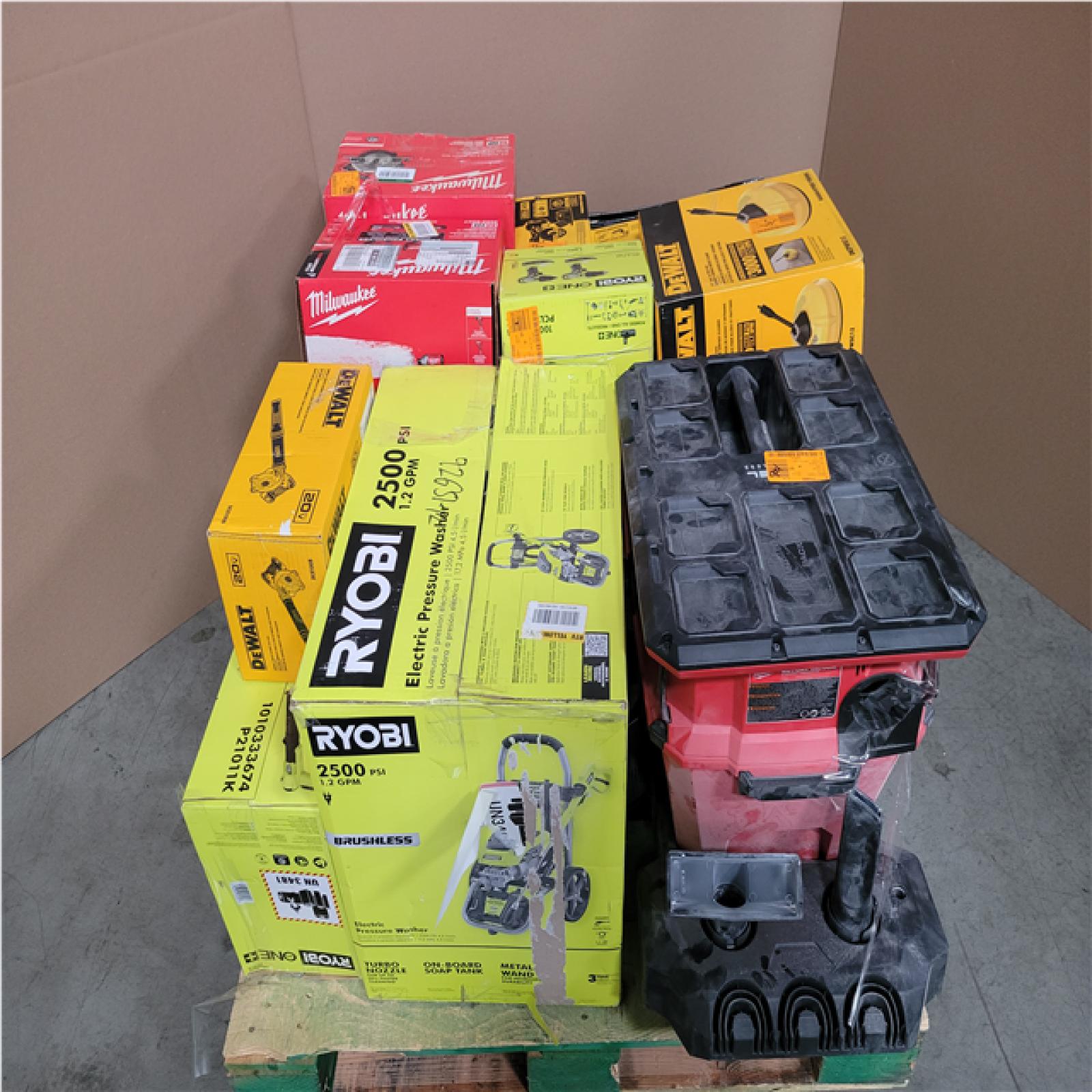 CALIFORNIA AS-IS TOOL PALLET