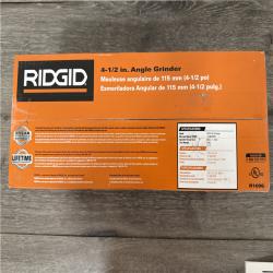 California NEW Ridgid 4-1/2 Angle Grinder