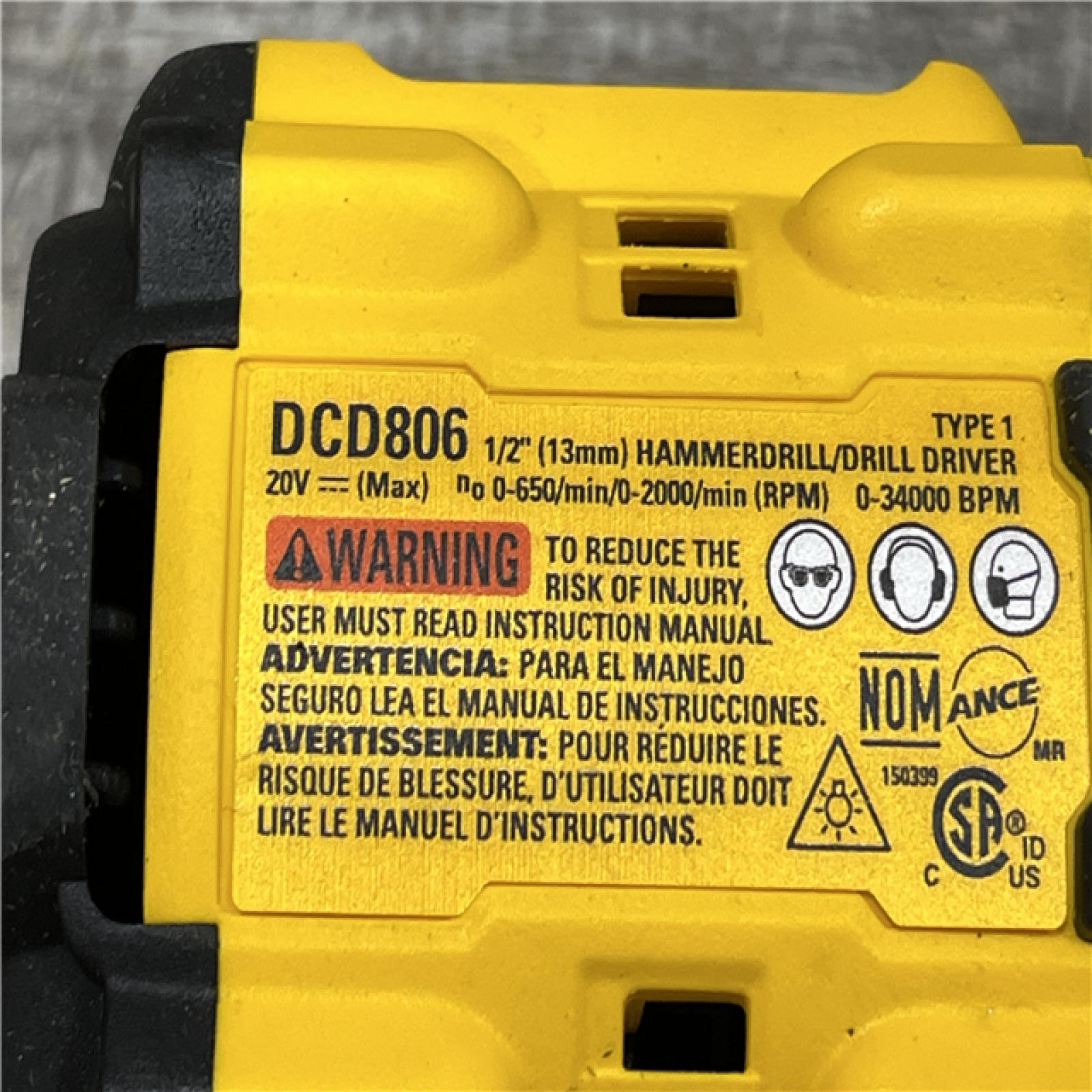 AS-IS DEWALT 20V Lithium-Ion Cordless 2-Tool Combo Kit