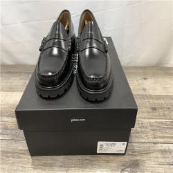 LIKE NEW G.h.bass Men's Larson Lug Weejuns Penny Loafers - Black - SZ 9.5