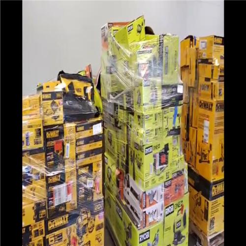 Pittston Location As-Is Power Tools Partial Truckload (10 Pallets) 3435-B