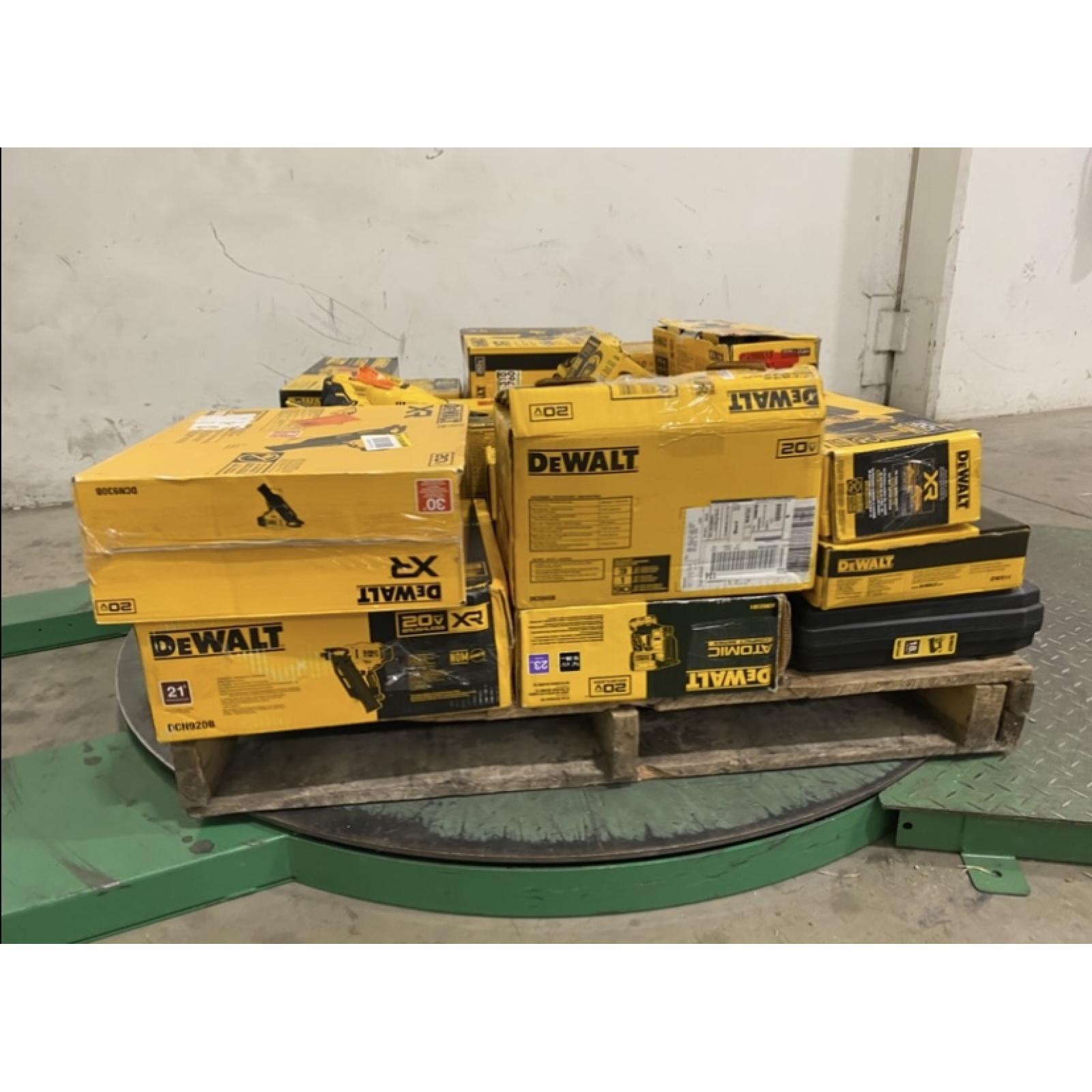 Dallas Location - As-Is DEWALT Tool Pallet