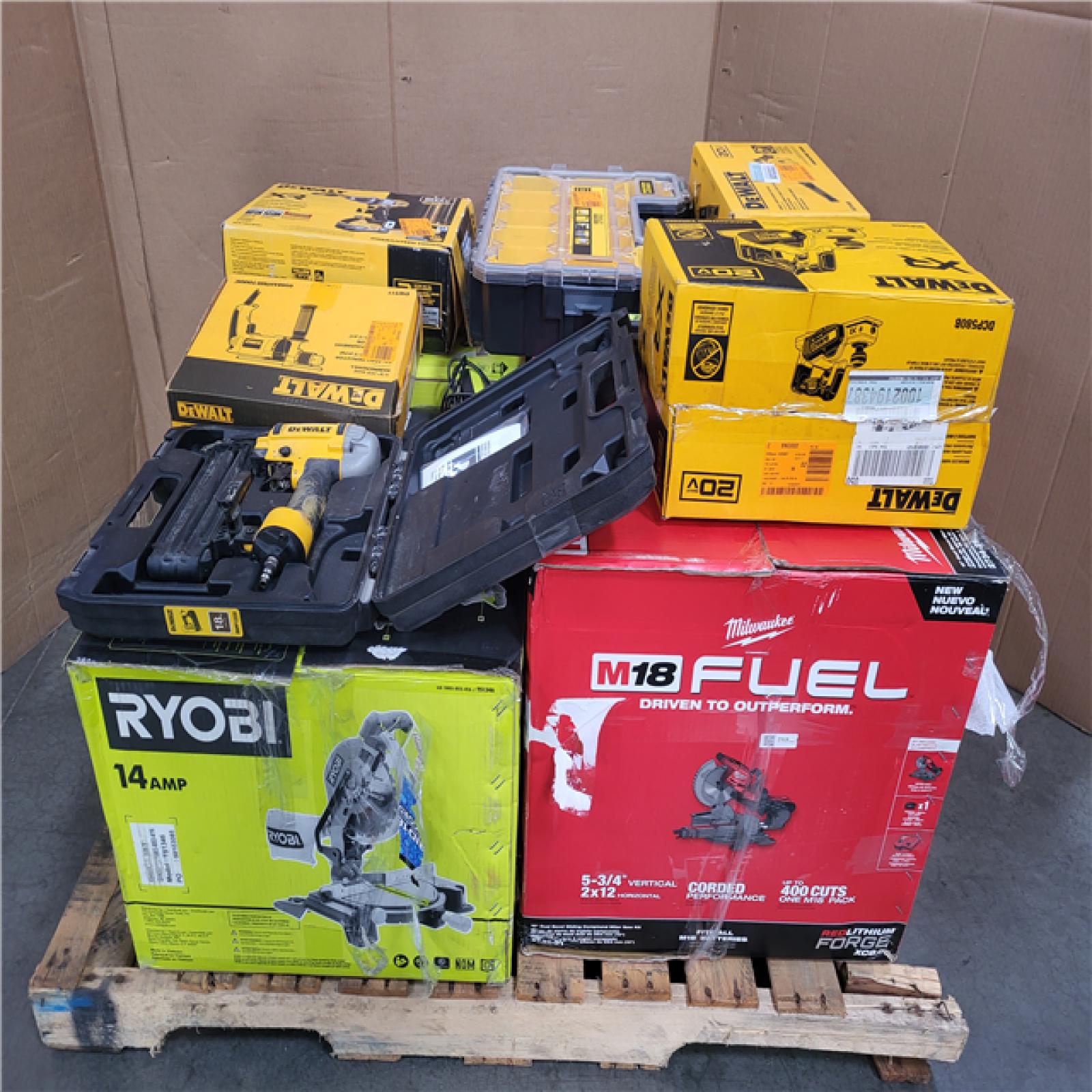 CALIFORNIA AS-IS TOOL PALLET