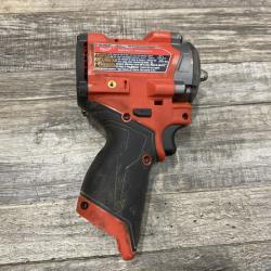 AS-IS Milwaukee FUEL 12V Lithium-Ion Brushless Cordless Stubby 3/8 in. Impact Wrench (Tool-Only)