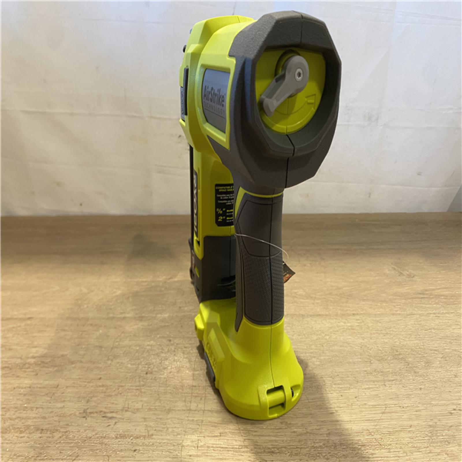 AS-IS RYOBI ONE+ HP 18V 18-Gauge Brushless Cordless AirStrike Brad Nailer (Tool Only)