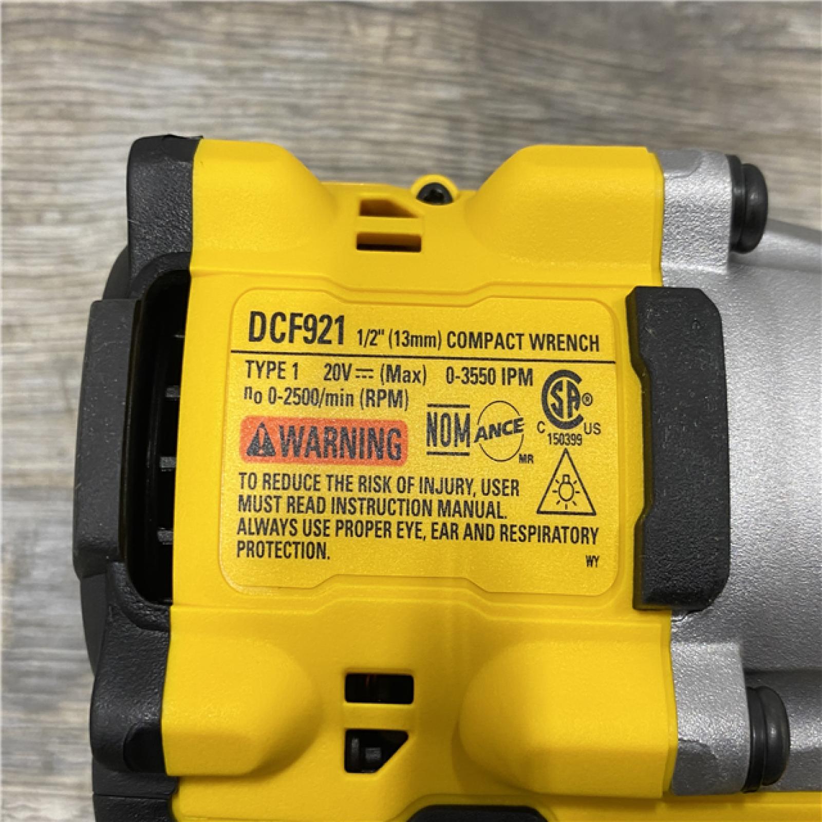 AS-IS DEWALT ATOMIC 20V MAX Cordless 1/2 in. Impact Wrench (Tool Only)