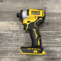 AS-IS DEWALT Atomic 20V Max Lithium-Ion Brushless Cordless Compact 1/4 in. Impact Driver Kit