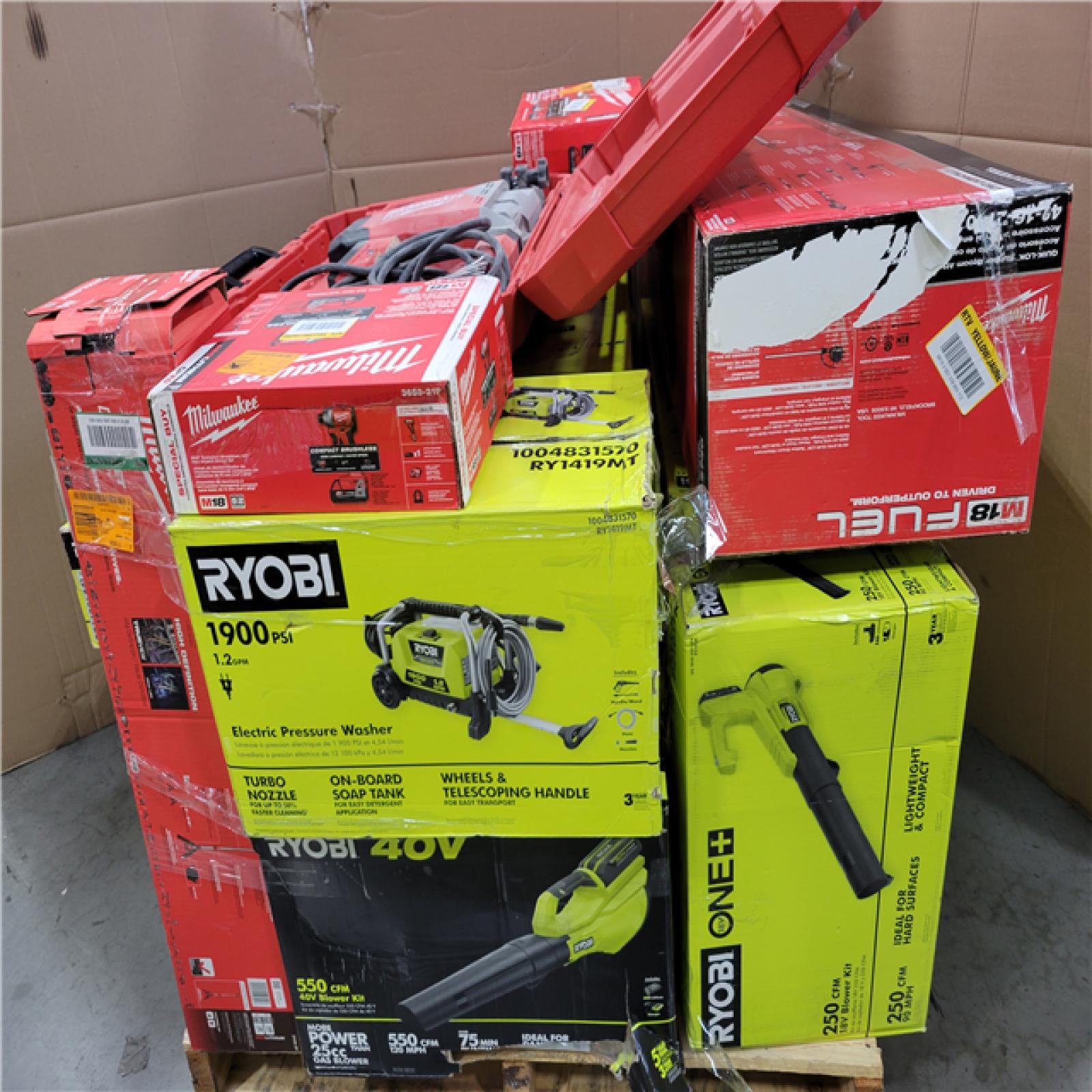 CALIFORNIA AS-IS TOOL PALLET