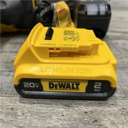 AS-IS DEWALT 20V MAX XR 16-Gauge Electric Cordless Angled Finishing Nailer Kit