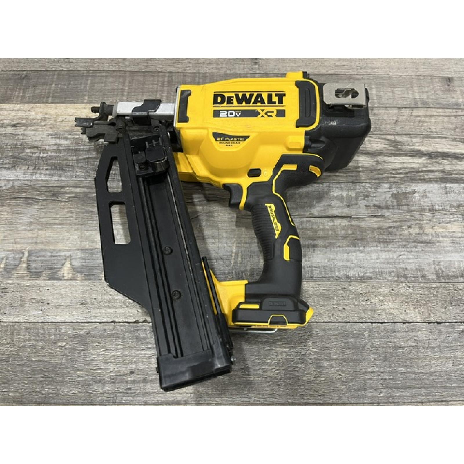 AS-IS DEWALT 20-Volt 21° Cordless Framing Nailer (Tool-Only)