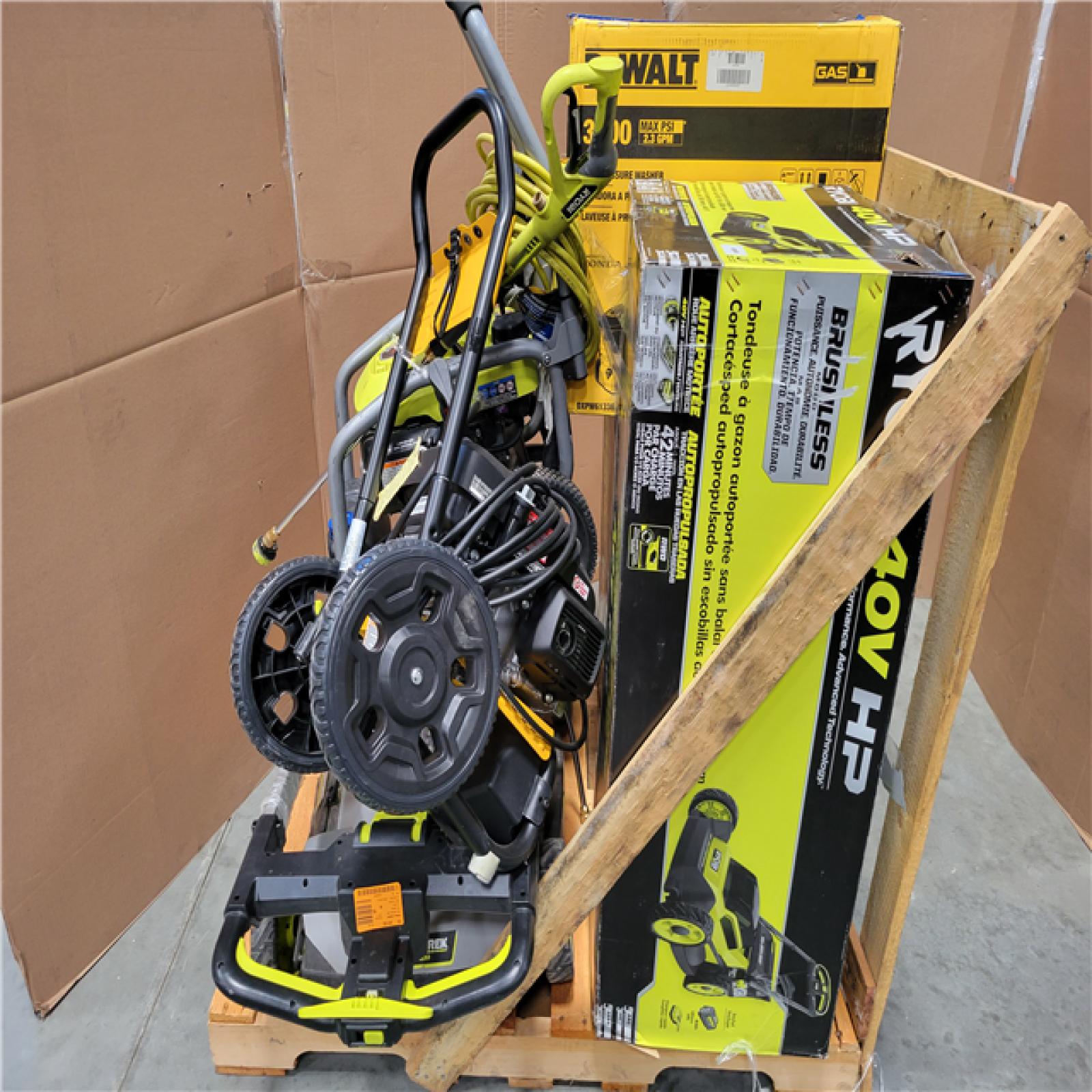 CALIFORNIA AS-IS OUTDOOR POWER EQUIPMENT