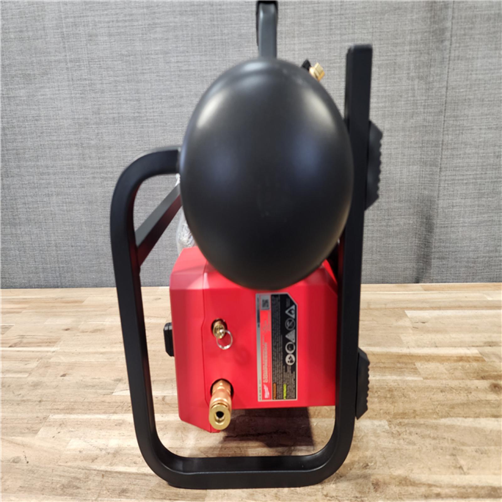 HOUSTON LOCATION - AS-IS (APPEARS LIKE NEW) Milwaukee FUEL 18-Volt Lithium-Ion Brushless Cordless 2 Gal. Electric Compact Quiet Compressor (Tool-Only)