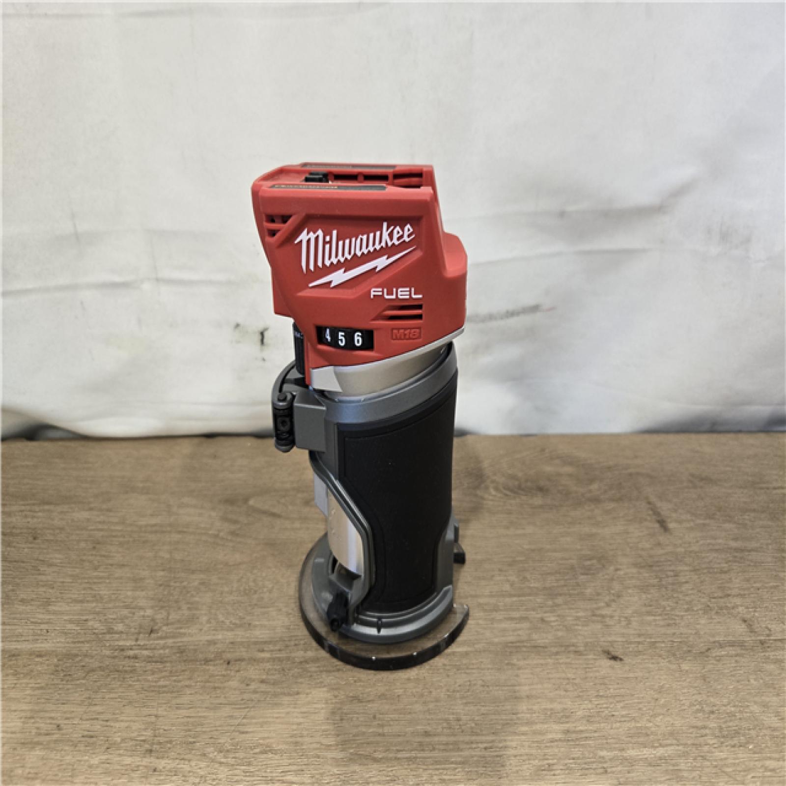 AS-IS Milwaukee FUEL 18V Cordless Compact Router (Tool-Only)