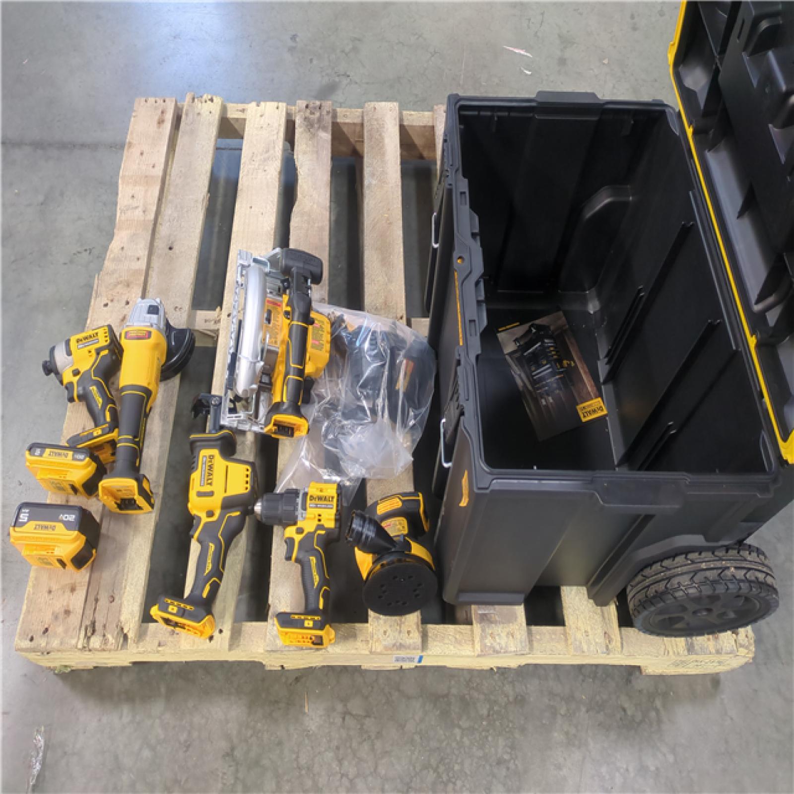 CALIFORNIA AS-IS TOOL PALLET DEWALT TOOLS