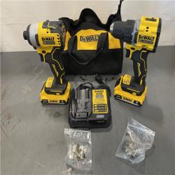 AS-IS - Dewalt ATOMIC 20-Volt MAX Lithium-Ion Cordless Combo Kit