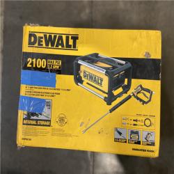 DALLAS LOCATION - DEWALT 2100 PSI 1.2 GPM 13 Amp Cold Water Electric Pressure Washer with Internal Equipment Storage