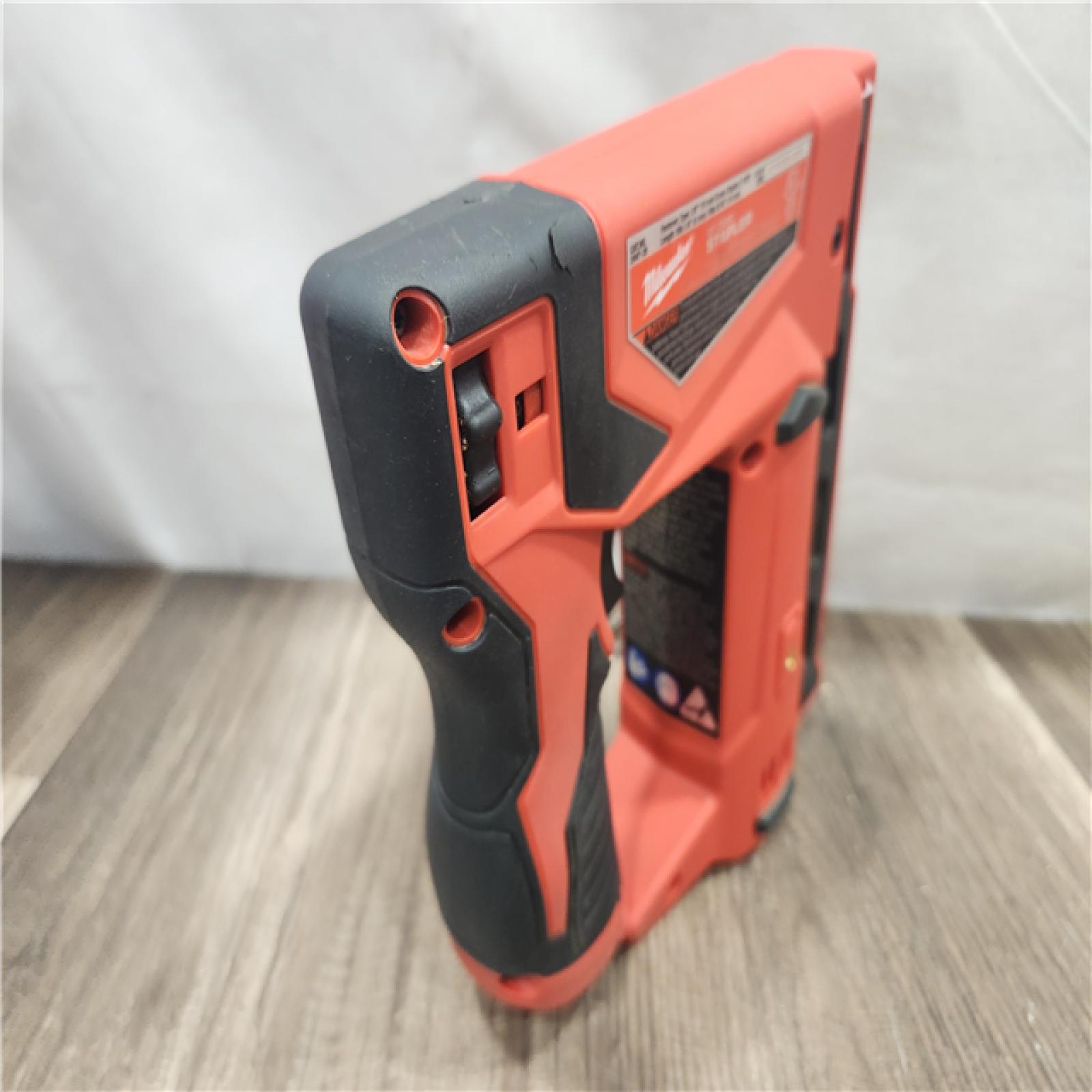 AS-IS- Milwaukee M12 3/8 Crown Stapler (Tool Only)