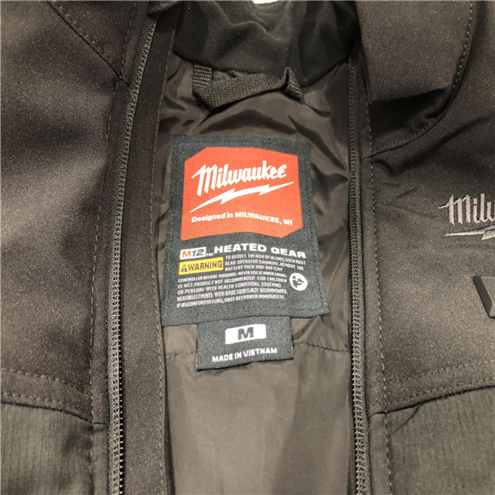 AS-IS Milwaukee Women's Black Medium M12 Heated Axis Vest