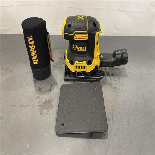 AS-IS - DEWALT 20V MAX XR Brushless Cordless 1/4 Sheet Variable Speed Sander