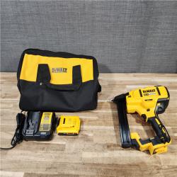HOUSTON LOCATION - AS-IS DEWALT 20V MAX XR Lithium-Ion Cordless 18-Gauge Narrow Crown Stapler Kit