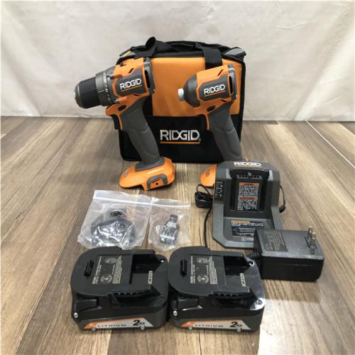 AS-IS RIDGID 18V SubCompact Brushless 2-Tool Combo Kit