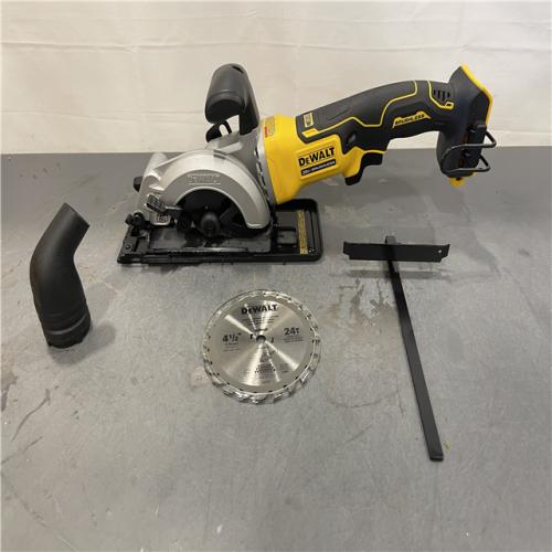 AS-IS - DEWALT ATOMIC 20V MAX Cordless Brushless 4-1/2 in. Circular Saw