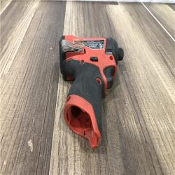 AS-IS Milwaukee FUEL 12V Lithium-Ion Brushless Cordless 1/4 in. Hex Impact Driver (Tool-Only)