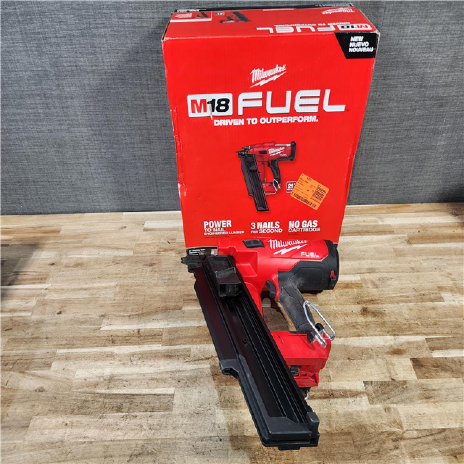 HOUSTON LOCATION - AS-IS Milwaukee FUEL 3-1/2 in. 18-Volt 21-Degree Lithium-Ion Brushless Cordless Framing Nailer (Tool-Only)