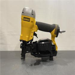 AS-IS - DeWalt 1-3/4 in. 15 Degree Pneumatic Coil Roofing Nailer