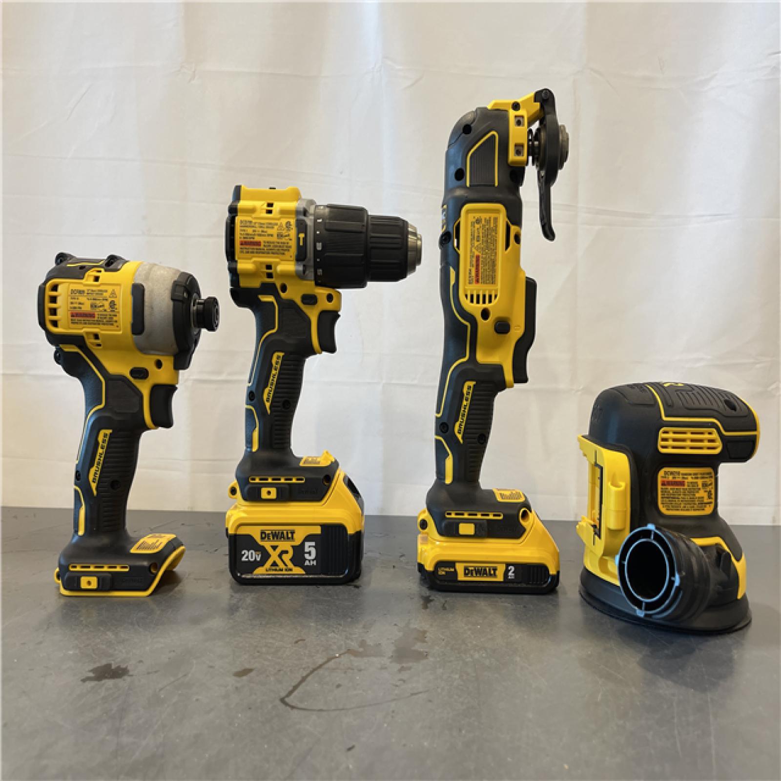 AS-IS - DEWALT 20-Volt MAX ToughSystem Lithium-Ion 6-Tool Cordless Combo Kit