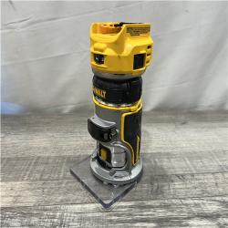 AS-IS DEWALT 20V MAX XR Cordless Brushless Fixed Base Compact Router (Tool Only)