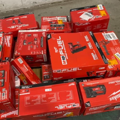 Dallas Location - As-Is MILWAUKEE Tool Pallet