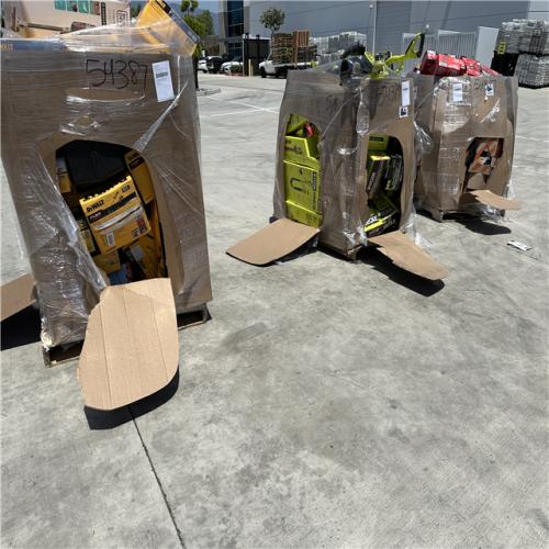 California AS-IS POWER TOOLS Partial Lot (3 Pallets) P-R054387