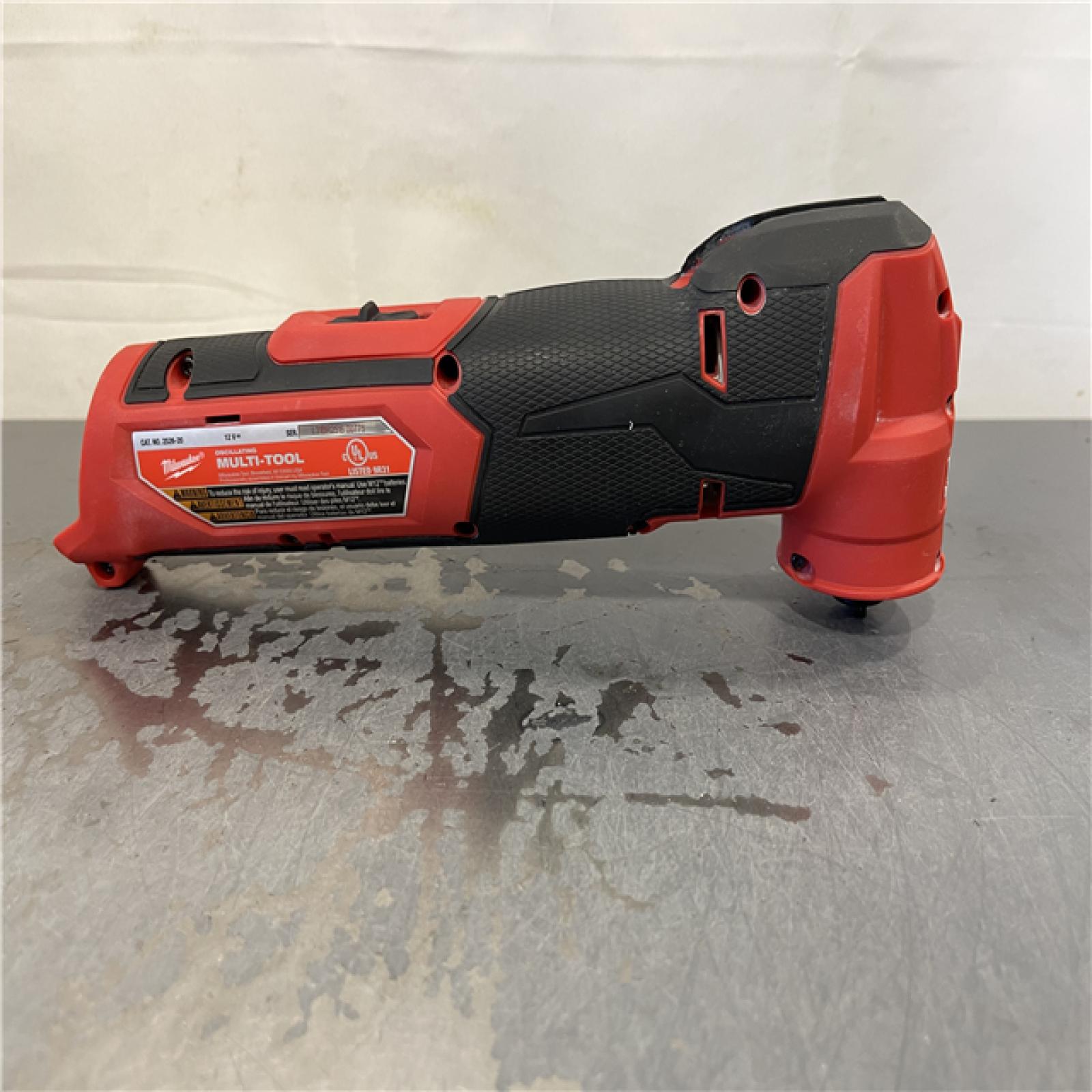 AS-IS - Milwaukee M12 FUEL 12-Volt Lithium-Ion Cordless Oscillating Multi-Tool