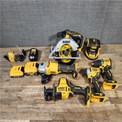 HOUSTON LOCATION - AS-IS DEWALT 20-Volt MAX ToughSystem Lithium-Ion 6-Tool Cordless Combo Kit