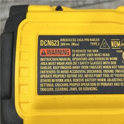 AS-IS DEWALT ATOMIC 20V MAX Lithium Ion Cordless 23 Gauge Pin Nailer Kit