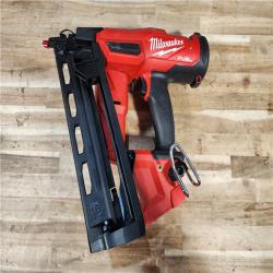 HOUSTON LOCATION - AS-IS Milwaukee  FUEL 18-Volt Lithium-Ion Brushless Cordless Gen II 16-Gauge Angled Finish Nailer (Tool-Only)