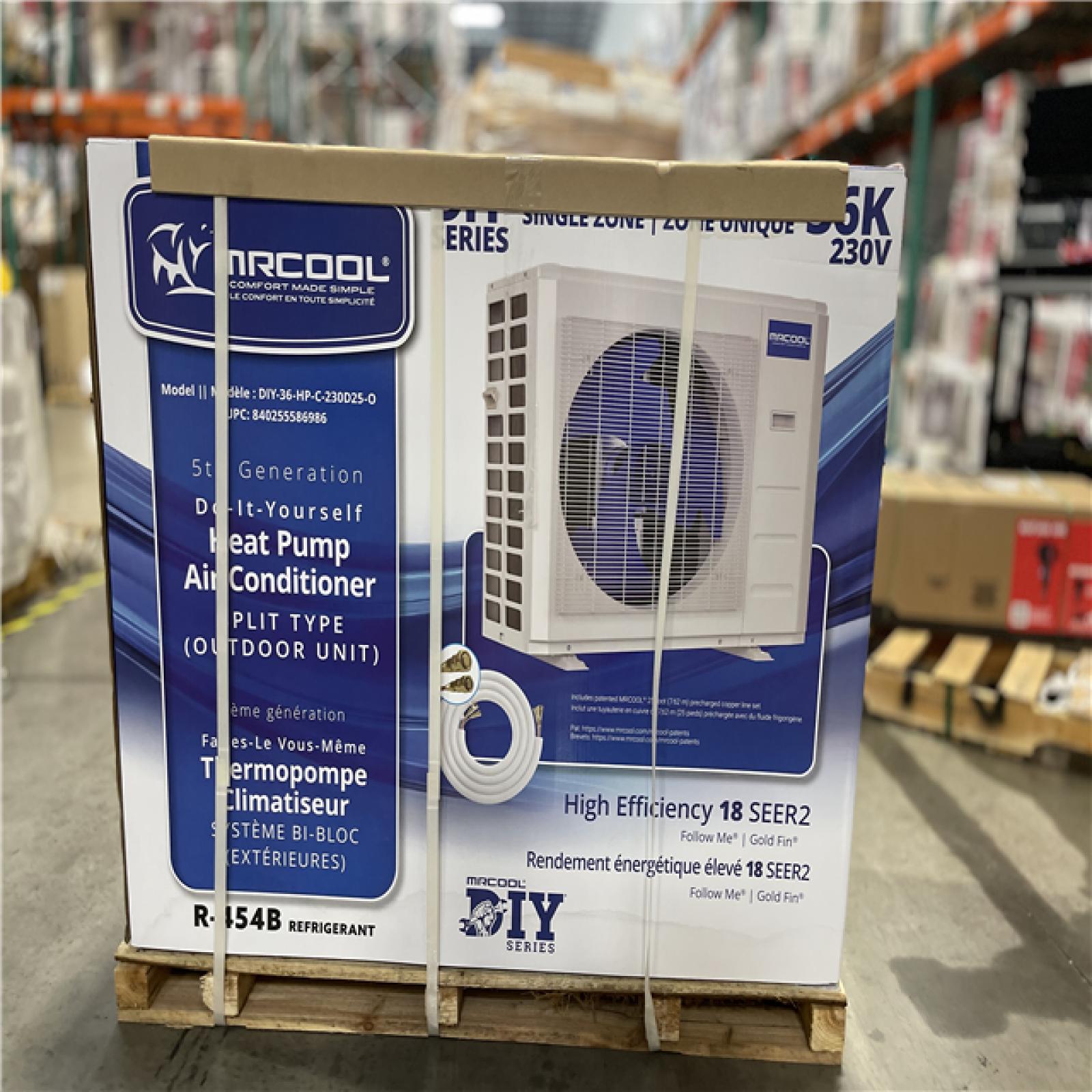 DALLAS LOCATION - MRCOOL 36K 230V 5TH GENERATION HEAT PUMP (OUTDOOR UNIT)