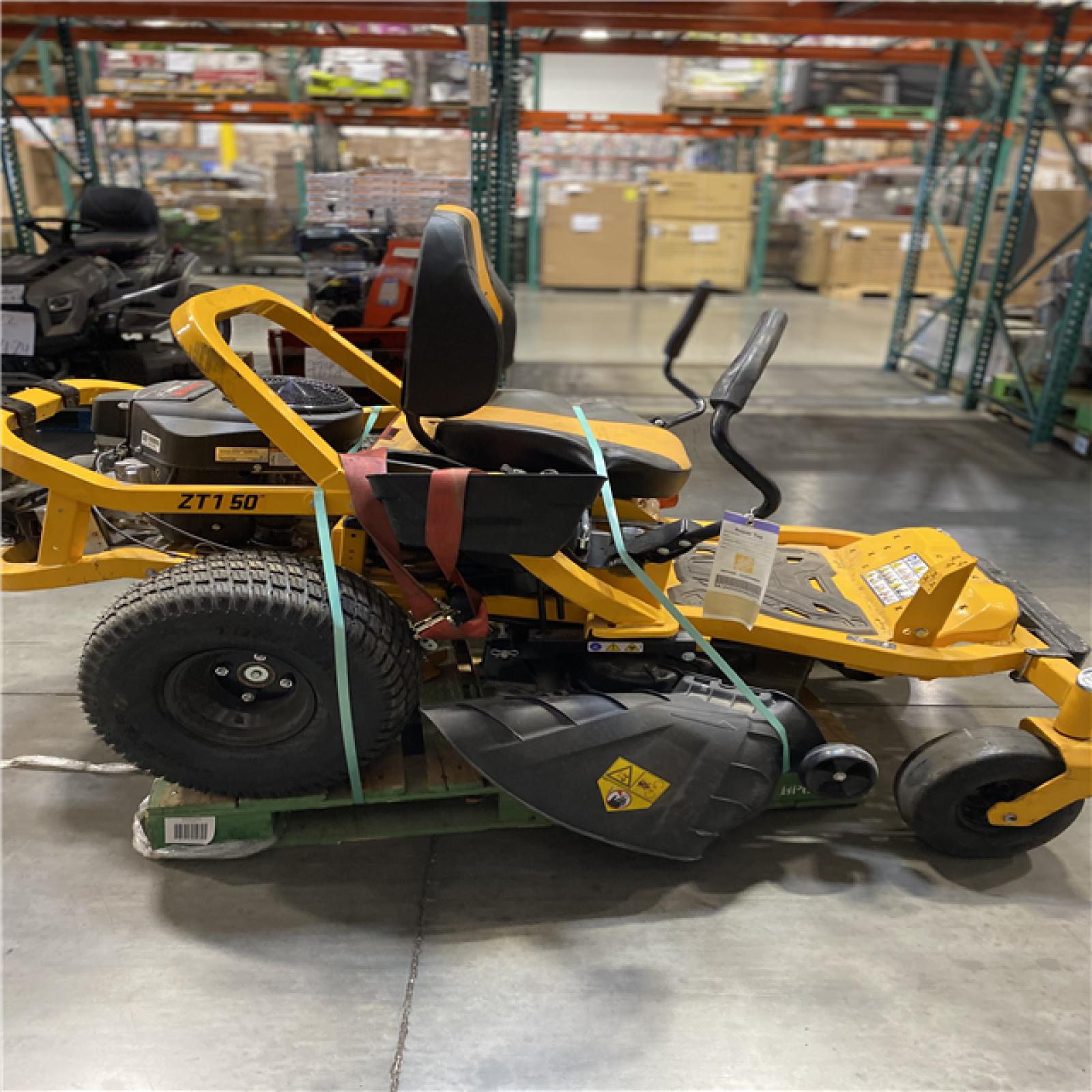 Dallas Location - As-Is Cub Cadet Ultima ZT1 50 in. Gas Riding Lawn Mower