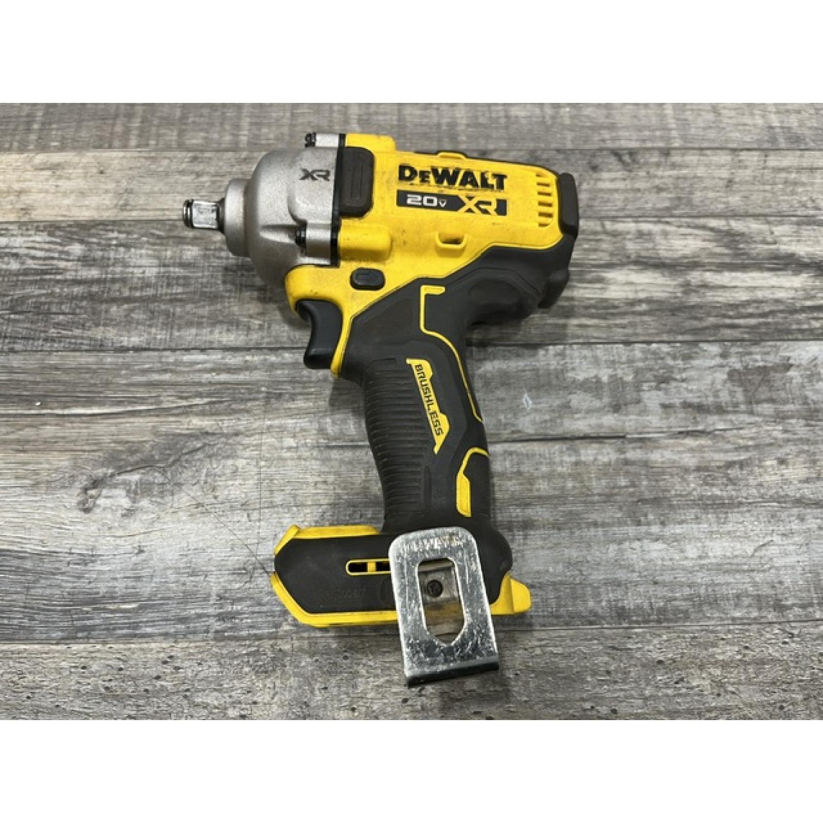 AS-IS DEWALT 20V MAX XR Cordless 1/2 in. Impact Wrench (Tool Only)