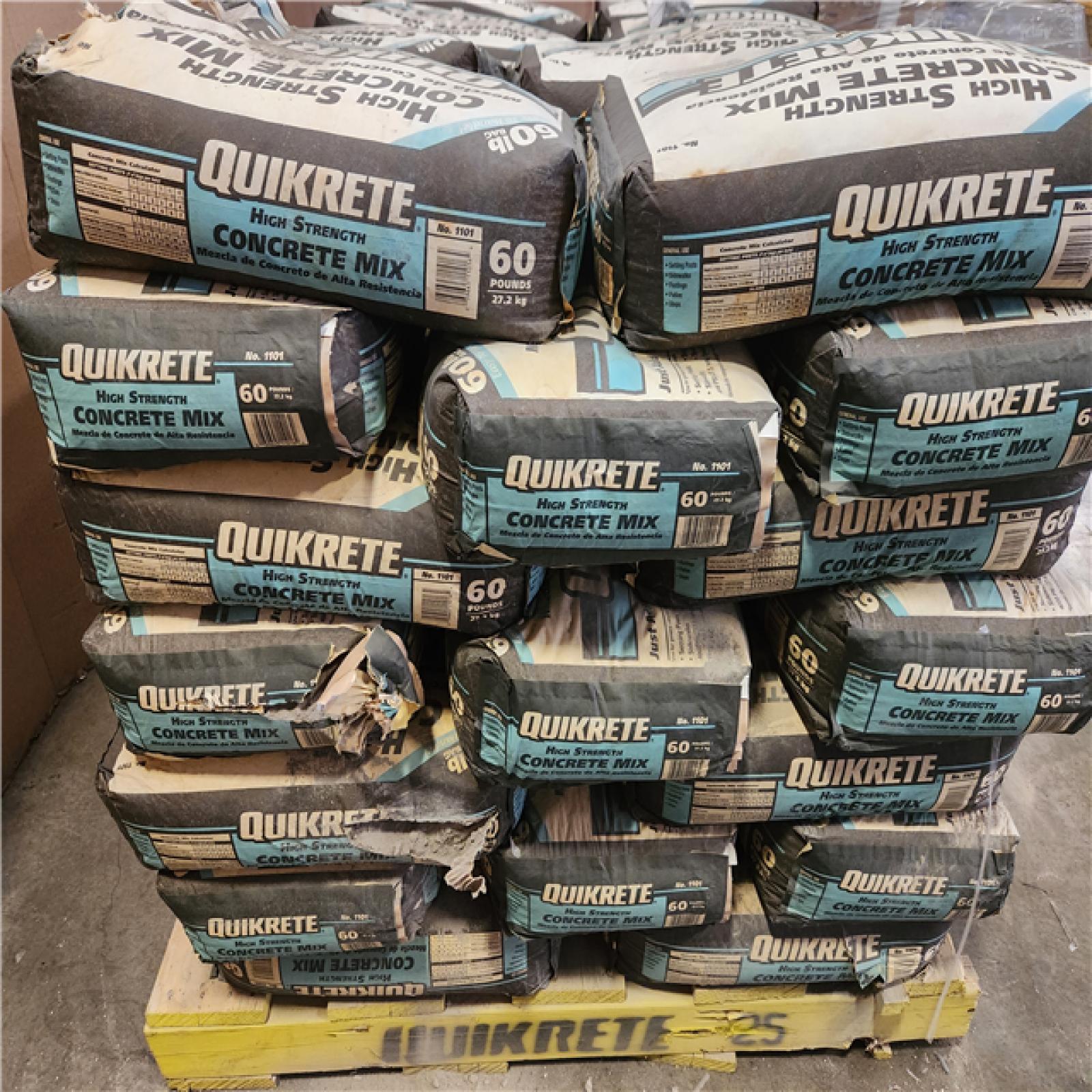 Phoenix AS-IS Quikrete 60 lb. Concrete Mix Pallet (56-Bags)