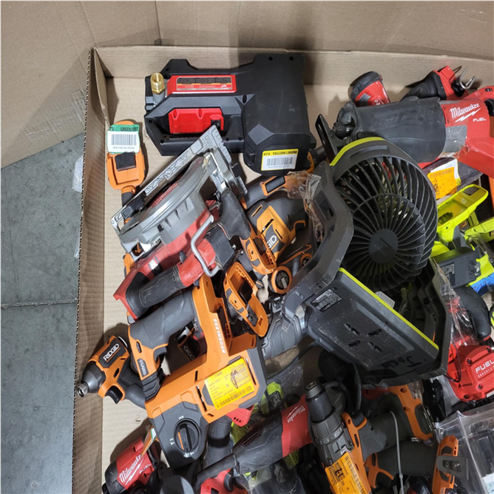 CALIFORNIA AS-IS TOOL PALLET