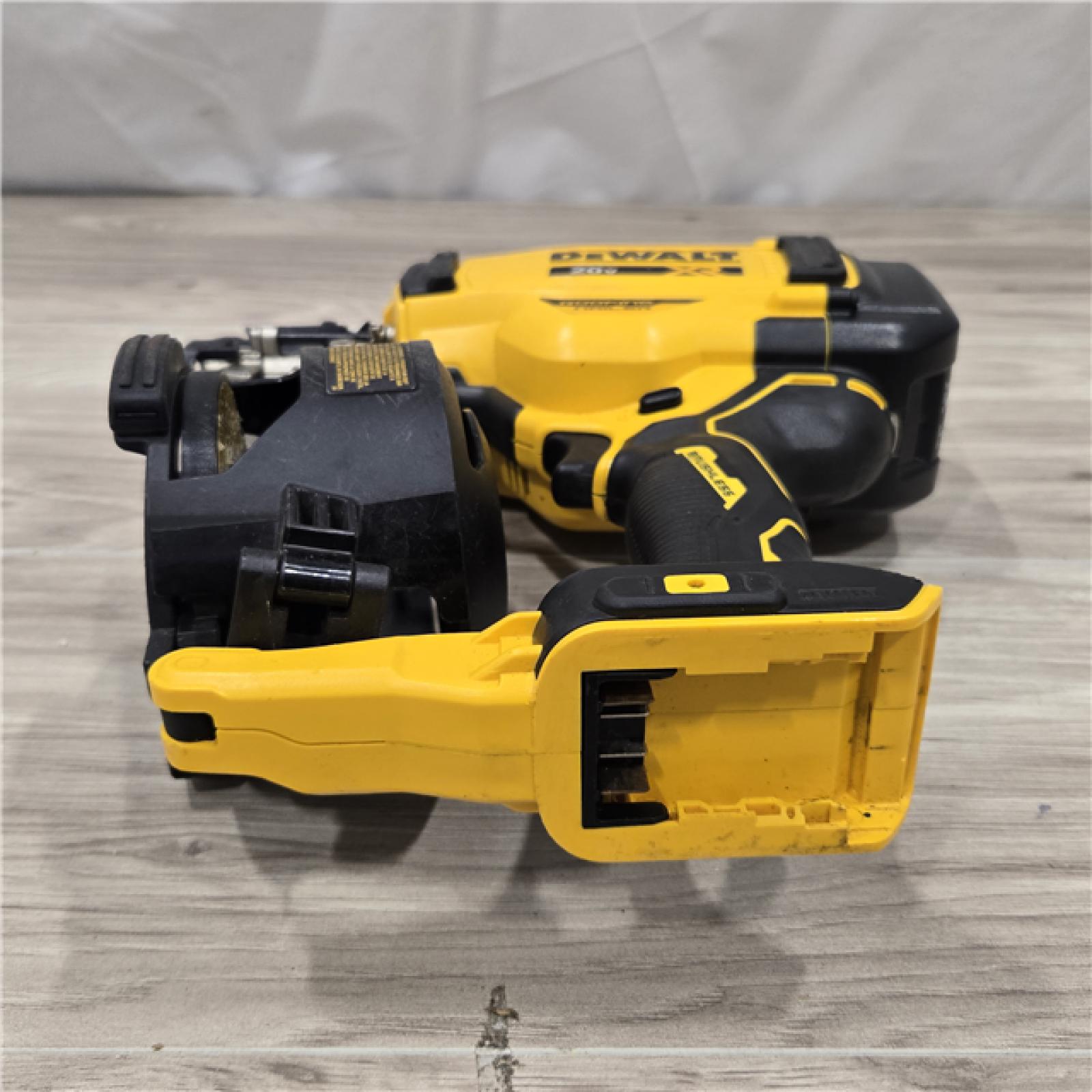 AS-IS DeWalt DCN45RNB 20V Max 15 Degree Cordless Coil Roofing Nailer (Tool Only)