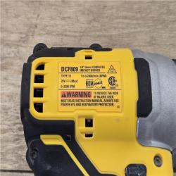AS-IS DEWALT Atomic 20V Max Cordless Compact 1/4 in. Impact Driver Kit