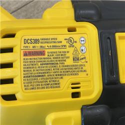 AS-IS DEWALT FLEXVOLT 60V MAX Cordless Brushless Reciprocating Saw (Tool Only)